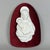 Vintage Relief Wall Sculpture Madonna Child Porcelain Biscuit from Benacchio For Sale - Image 11 of 11