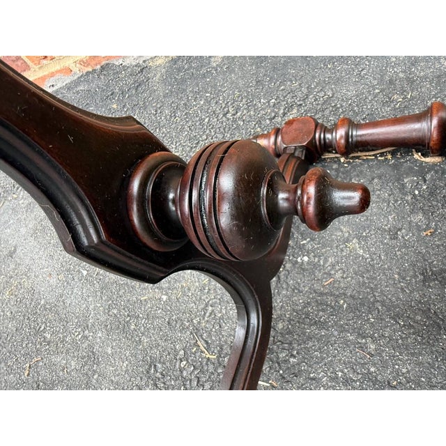 Antique Renaissance Style Velvet Upholstered Side Chair For Sale - Image 15 of 17