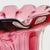 Pink Czech Crystal Glass Vase attributed to Josef Hospodka, 1970s For Sale - Image 8 of 13
