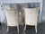 Judith Norman French Neoclassical Bergere Armchairs in Damask Fabric, a Pair, Gilt, Design Center of America For Sale - Image 4 of 12