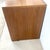 Wood Vintage Scandinavian Modern Teak Credenza Media Cabinet With Sliding Doors For Sale - Image 7 of 17