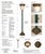 Hollywood Regency Oxidized Emerald & Antique Brass Neoclassical Torchiere Floor Lamp For Sale - Image 3 of 3