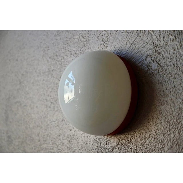 Glass and Metal Wall Light For Sale - Image 6 of 6