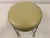 Wrought Iron and Leather Stool, 1960s For Sale - Image 4 of 10
