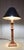 1990s Vintage Table Lamp in Partially Painted Metal, 1990s For Sale - Image 5 of 9