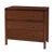 Nora 34 in. W Wood 3 Drawer Chest, Walnut For Sale - Image 9 of 9