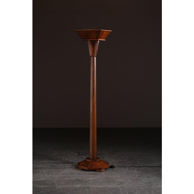 period: 1930s origin: The Netherlands dimensions: h174 x w49 x d48 cm material: wood I have official proof of authenticity...