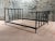 Jacques Adnet Hermes Leather and Brass Full Size Bed Frame, France 1950 For Sale - Image 4 of 13