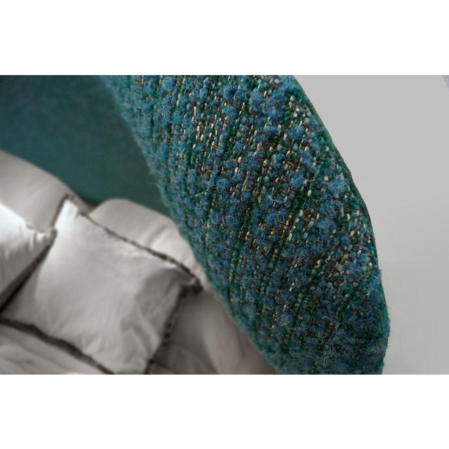 Early 21st Century Cottonflower Wool & Velvet Bed by Daniel Nikolovski & Danu Chirinciuc for Kabinet For Sale - Image 5 of 6