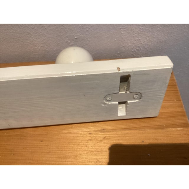 1960s Vintage Coat Rack in Wood, 1960 For Sale - Image 5 of 6
