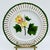 Vintage Reticulated Floral Plates With Green and Gold Trim - Set of 3 For Sale In New York - Image 6 of 18