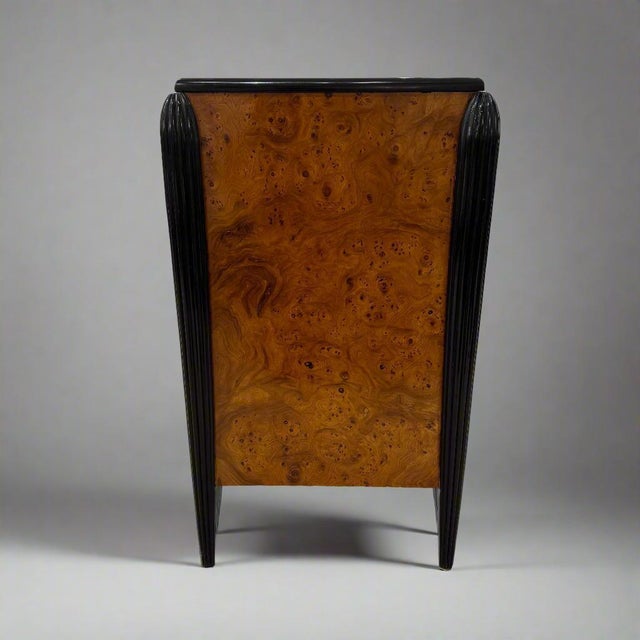 Brown 1930s Art Deco Small Chest of Drawers For Sale - Image 8 of 12