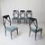 Chairs attributed to Vittorio Dassi for Dassi Mobili Moderni, 1950s, Set of 5 For Sale - Image 11 of 11