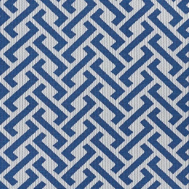 This simple interlocking design has an unusual woven texture and a sophisticated look. Sold as 2-yard minimum Content:...