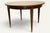 Brown Art Deco Neo-Classical Style Mahogany Dining Table, 1940 For Sale - Image 8 of 16