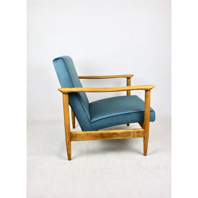 Blue Ocean GFM-142 Armchair attributed to Edmund Homa, 1970s For Sale - Image 10 of 12