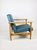Blue Ocean GFM-142 Armchair attributed to Edmund Homa, 1970s For Sale - Image 10 of 12