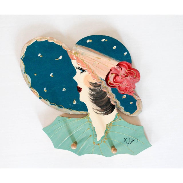 Female Hand Painted Wall Hanging Chairish