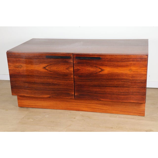 Scandinavian Low Sideboard in Rosewood from Ib Kofod Larsen, Denmark, 1960s For Sale - Image 16 of 16