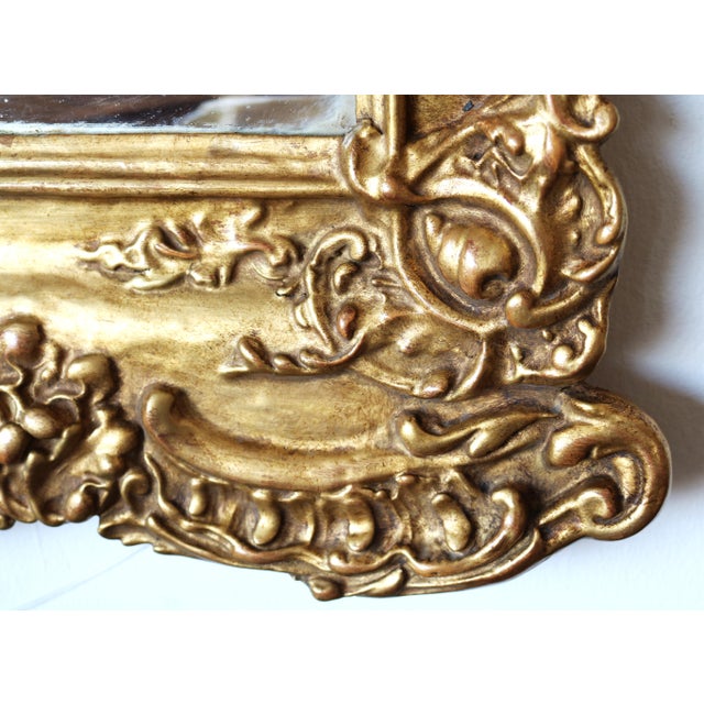 Antique Scandinavian Mirror, 18th Century For Sale - Image 5 of 7