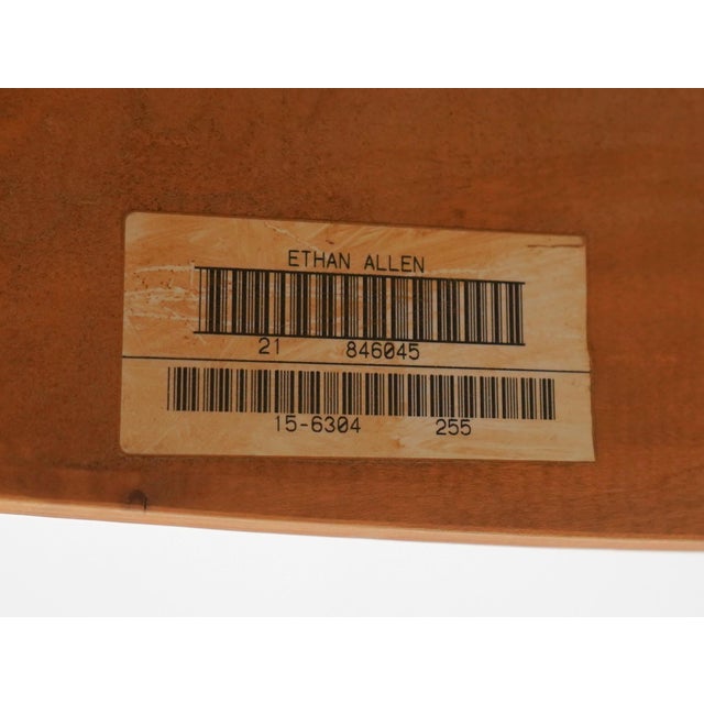 Ethan Allen American Dimensions Dining Table & 6 Chairs For Sale - Image 16 of 16