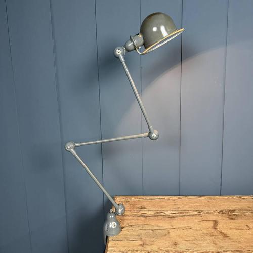Dark Grey 3-Arm Table Clamp Lamp from Jielde, 1950s For Sale - Image 18 of 18