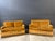 Pair of Italian Velvet Loveseats Fringe Sofa For Sale - Image 4 of 12