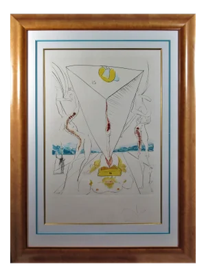 Salvador Dalí­, Philosophe Ecrasé par le Cosmos, 1974