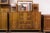 Wood Vintage Credenza with Mirror & Open Shelves, Italy, 1940s For Sale - Image 7 of 7