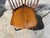 Set of 4 Nichols & Stone Brace Back Windsor Style Oak Side Chairs For Sale - Image 10 of 17