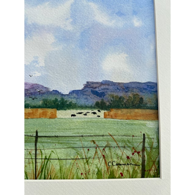 Giclee Print Watercolor Painting “My Neighbors” For Sale - Image 4 of 6