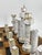 Chess Set in Industrial Studs with Chess Board, Germany, 1980s, Set of 33 For Sale - Image 10 of 15
