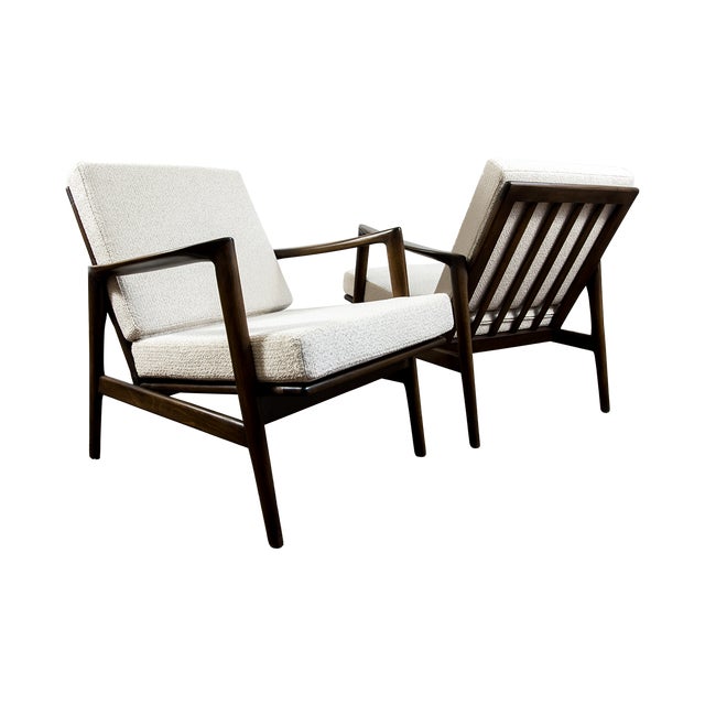 Vintage Armchairs from Swarzędzkie Fabryki Mebli, 1960s, Set of 2 For Sale - Image 17 of 17