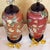 Vintage Burgundy Floral Chinoiserie Ceramic Ginger Jar Table Lamps With Shades - Pair For Sale - Image 10 of 18