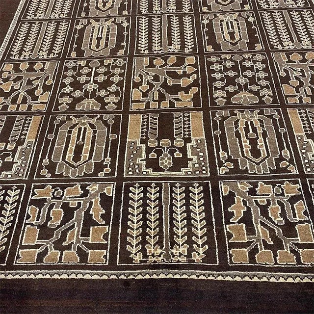 1980s Old Shiraz Area Rug 7'1"×10'3" For Sale In Dallas - Image 6 of 13