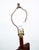 1960s Mid Century Modern Danish Solid Mahogany Floor Wood Lamp For Sale - Image 11 of 11