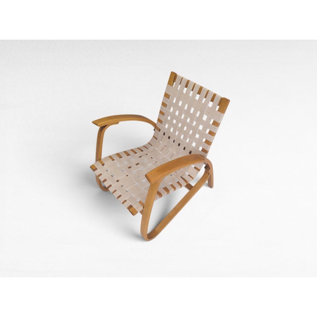 Sculptural Bentwood Lounge Chair by Jan Vaněk for Up Zavody, 1930s For Sale - Image 11 of 18