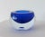 Royal Blue Thick Murano Glass Bowl, 1970s For Sale - Image 3 of 7