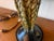 Wood Vintage Neoclassical Sculptural Table Lamp With Birds and Feathered Detail For Sale - Image 7 of 12