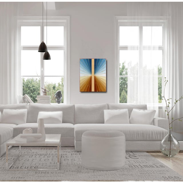 Ricky Hunt’s mixed media minimalist wall art is influenced by his tumultuous past that led to a paradigm shift in...