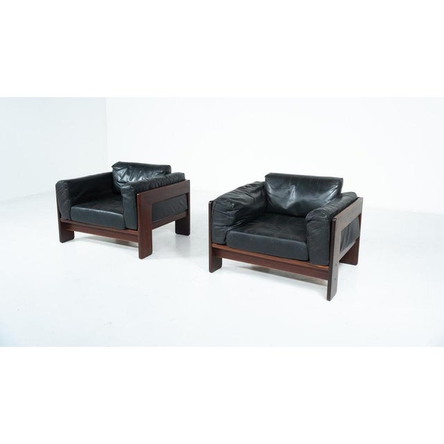 1960s Bastiano Armchairs attributed to Tobia Scarpa for Knoll, Italy, 1962, Set of 2 For Sale - Image 5 of 18