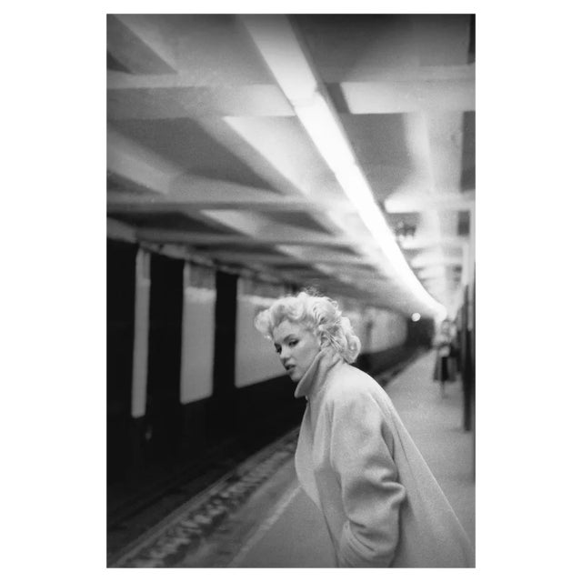 Ed Feingersh, Marilyn in Grand Central Station, 1955, Silver Gelatin Fibre Print For Sale