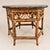Vintage Burnt Bamboo Chinese Chippendale Brighton Pavilion Style Chinoiserie Side Table For Sale In Naples, FL - Image 6 of 7