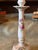 Dresden Porcelain Late 19th Century Dresden Porcelain Rococo Revival Handpainted Single Candleholder For Sale - Image 4 of 10