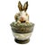Early 21st Century Vintage and Floyd Vista Bella Rabbit Tureen With Lid For Sale - Image 5 of 10
