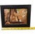 Nature Collage Mini Art Painting Bark Wood Australia Paper Feathers Black Frame For Sale - Image 9 of 11