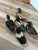 Brown Lot of Vintage Jasco Hand-Painted Ceramic Duck Grooming Brushes For Sale - Image 8 of 9