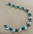 10 Carat Natural Brazilian Emerald & Diamond Tennis Bracelet 14 Karat White Gold For Sale In New York - Image 6 of 18