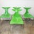 Green Delfy Chairs by Carollo for Kreaty, Set of 4 For Sale - Image 3 of 13