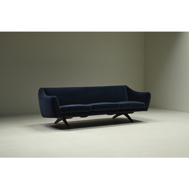 Ml-90 Sofa by Illum Wikkelsø for Mikael Laursen, 1950s Denmark, 1960s For Sale - Image 10 of 10